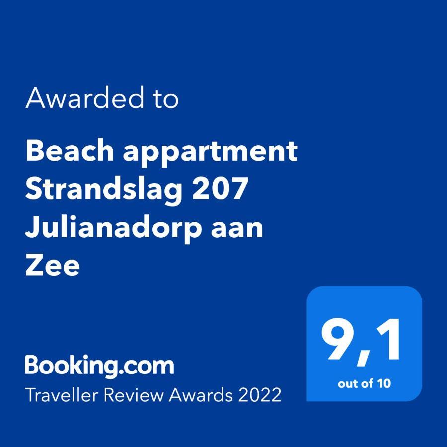 Beach Appartment Strandslag 207 Julianadorp Aan Zee Экстерьер фото